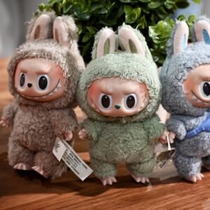 Labubu Macaron Monster Keychain Blind Box (Random Character) - 1 PC