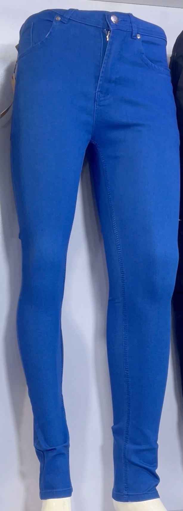 Men’s Blue Skinny Fit Stretch Jeans – Stylish Slim Denim for Everyday Wear - Image 2